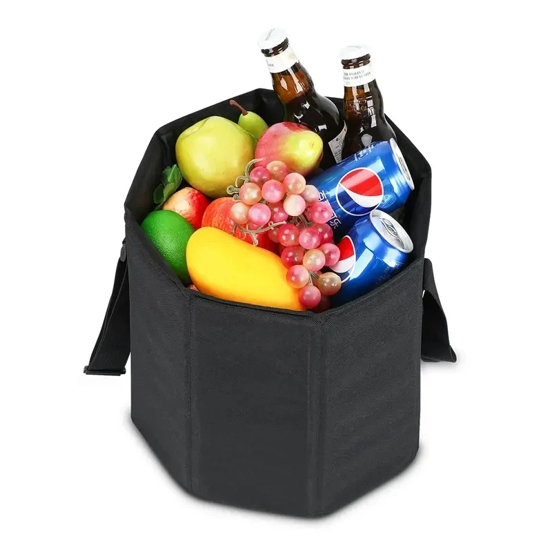Foldable Bearing 4 Layer Leak Proof Insulated Bag Tote Beer Cooler Bag Leakproof Insulated Beach Wine Lunch Cooler Bag