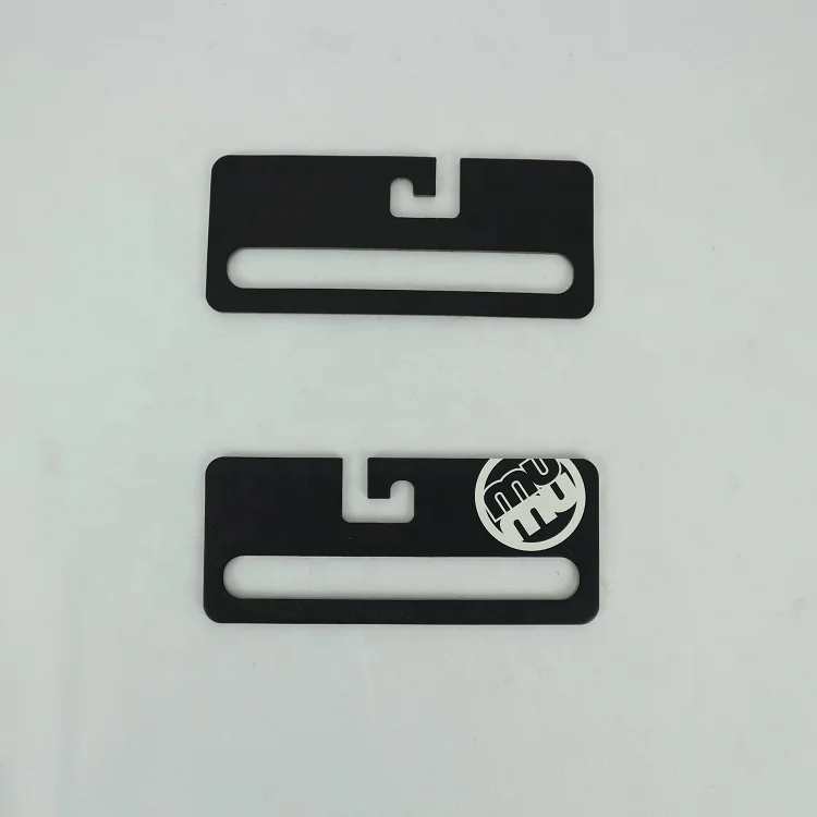 Custom display hook recycled paper cardboard scarf hanger with logo printing