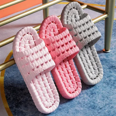 OEM sliders slippers women wholesale woman comfortable beach PVC house non-slip unisex house for 2021 slippers for women