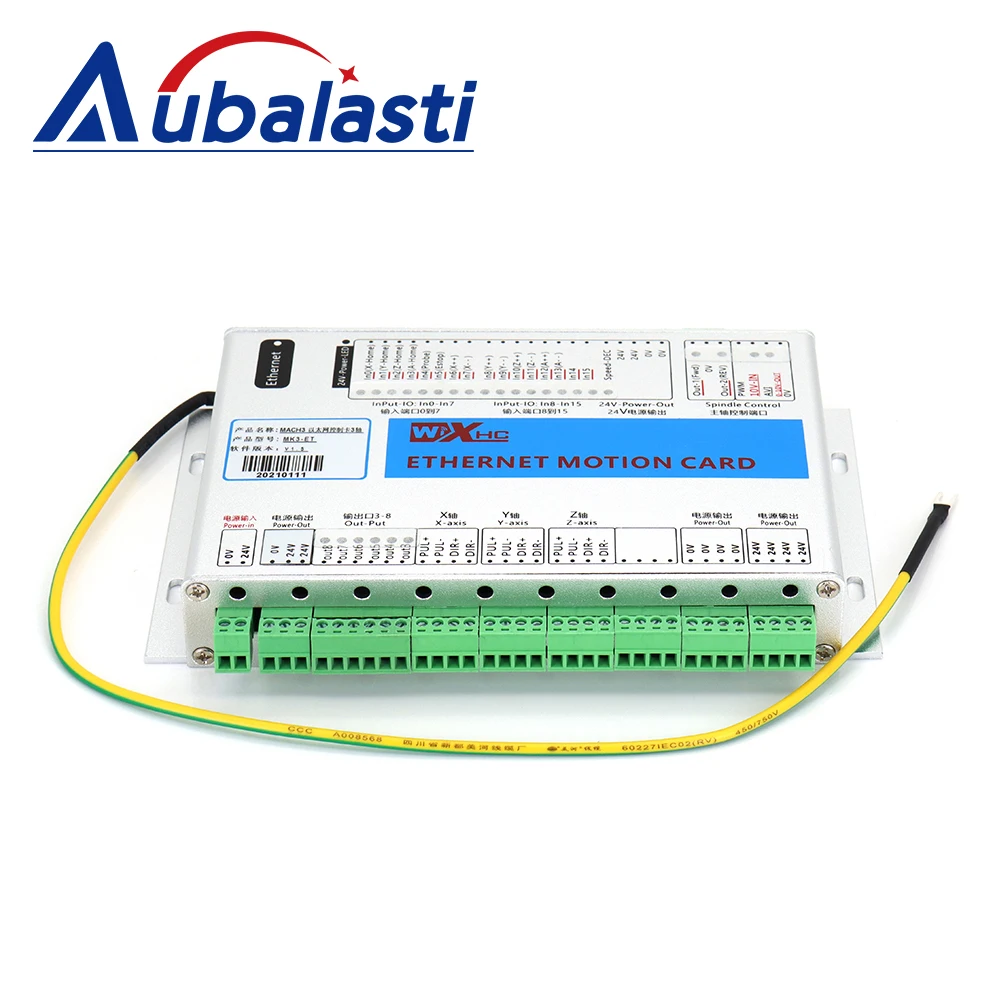  Комплект контроллера Mach3 XHC 2 МГц плата коммутатора Ethernet 3 4 6 осей карта управления движением с беспроводным MPG подвесным маховиком