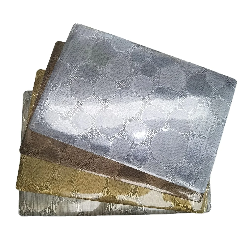 2021 New PVC table mat waterproof dining table mat bubble design pleacemat Non Slip washable Placemats