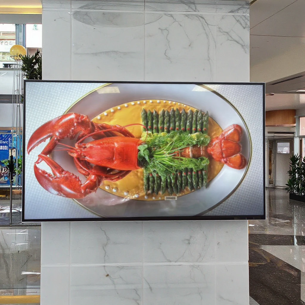 Android & Windows OS LCD Screen Monitor Public Airport Retail Store Shopping Mall Subway Welcome Display for Elevator Animation