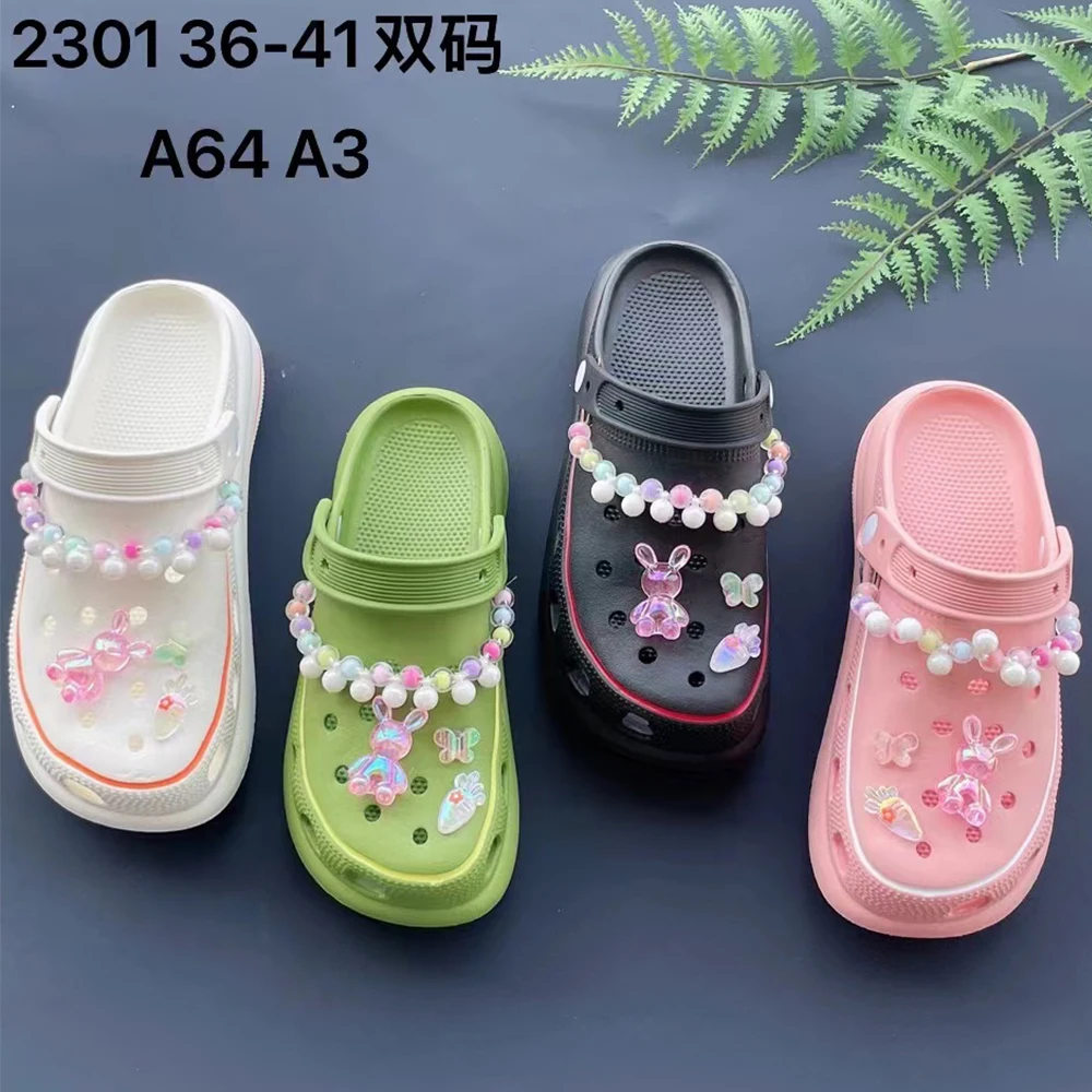 Good Quality Wholesale Indoor Outdoor Garden Shoes Home Slippers For Ladies Hot Sale Mules Clogs Women Sandals