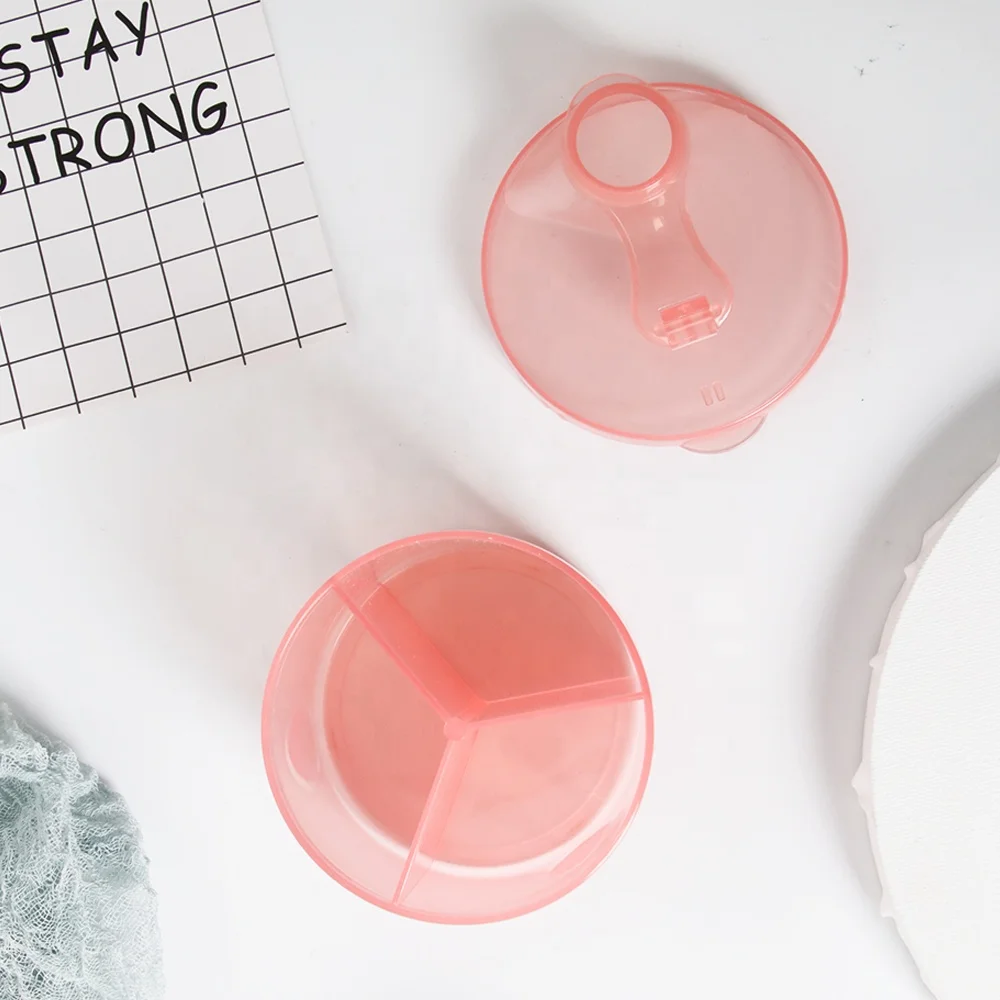 Best Supplier Translucent BPA Free Smart Stackable Baby Feeding Travel Storage Container Baby Milk Powder Formula Dispenser