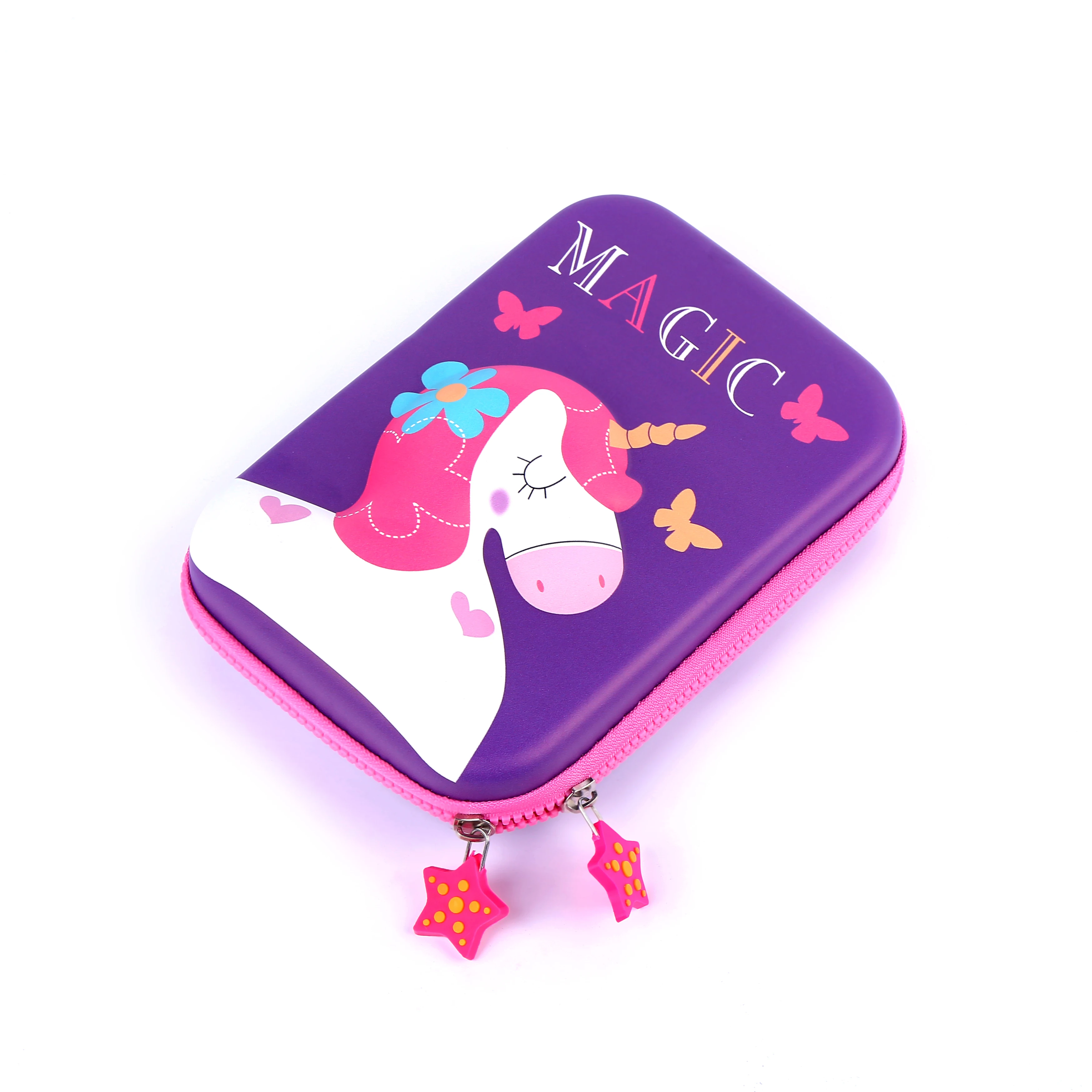
Pencil Case HARD SHELL MAGIC UNICORN Girls Pencil Case Gift Novelty 