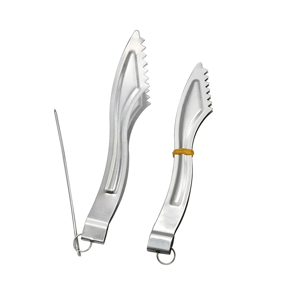 Hookah Tongs Sets Stainless Steel Charcoal Metal Narguile Shisha Coals Tongs With Long Pokers Tong Clips