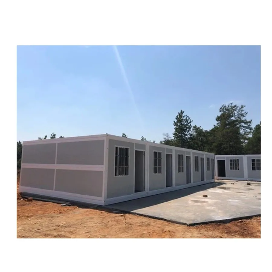 20ft Factory Prefab Casa Modular Foldable Container Kit Houses Tiny Homes Folding Office Living Container Pods Cabin Ready to sh