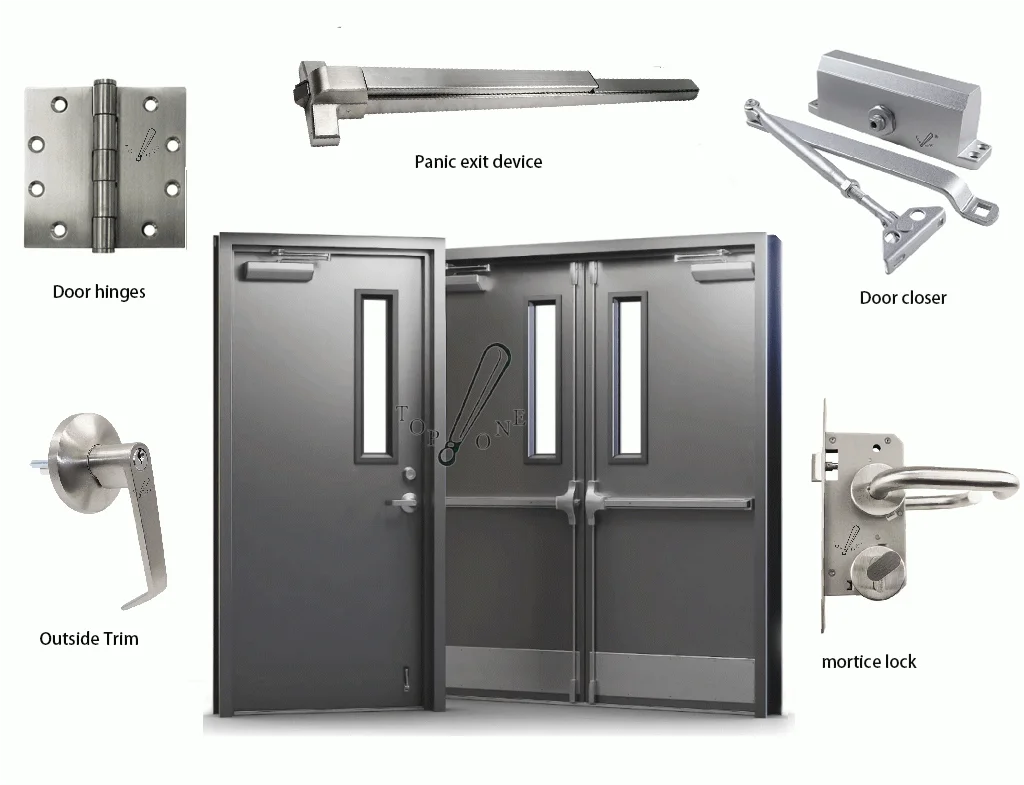 183  Ul Listed factory direct supply Commercial Adjustable Automatic Door Closer Hydraulic Concealed Door Closer