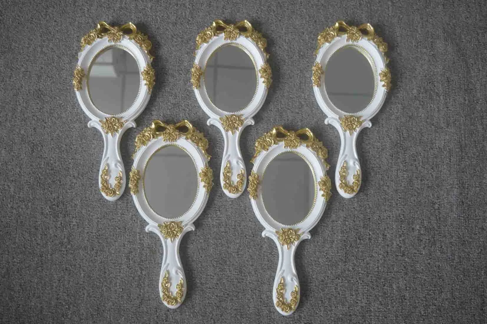 Cosmetic mirror professional Morocco gothic ms rose comb with mirror