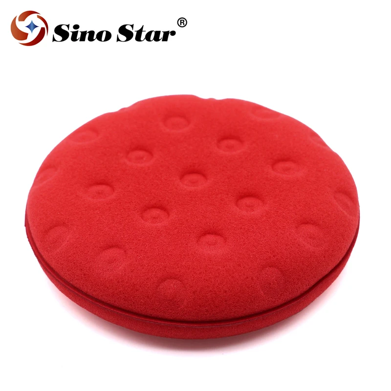 Лидер продаж 2022 подушечки-аппликаторы для воска ухода за автомобилем губка полировки колес двусторонняя Губка автомобильного