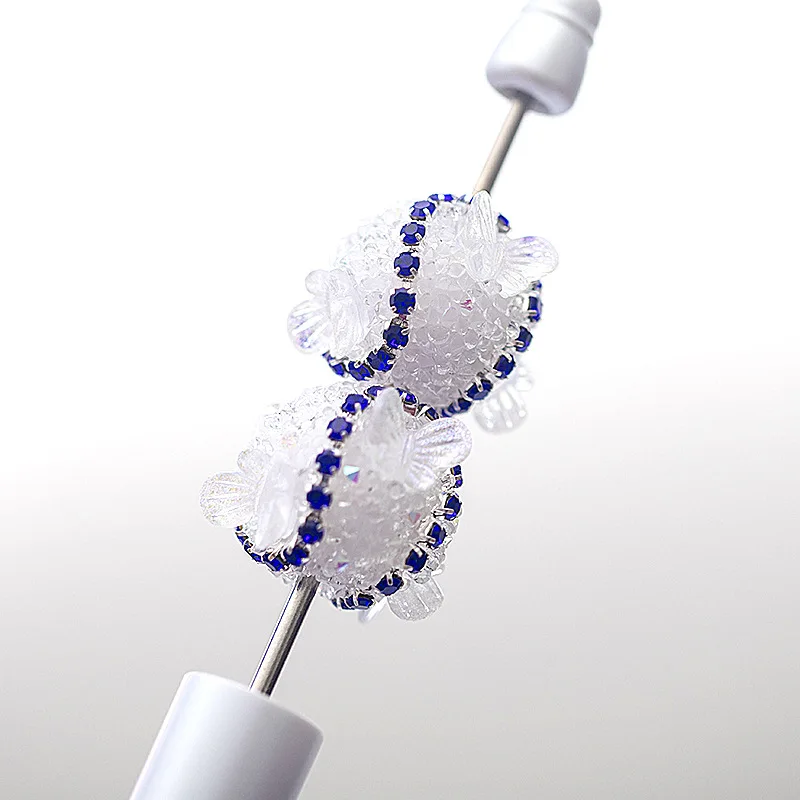 Wholesale Charming Acrylic Loose Beads Composed of Double-point Rhinestones,claw,chains and Accessories