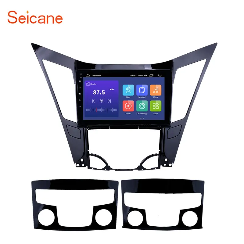 Автомобильная Мультимедийная система 9 дюймов Android 10 0 автомобильное радио для 2011 2012 2013 2014 2015 Hyundai Sonata низкая и высококачественная с Wi-Fi FM