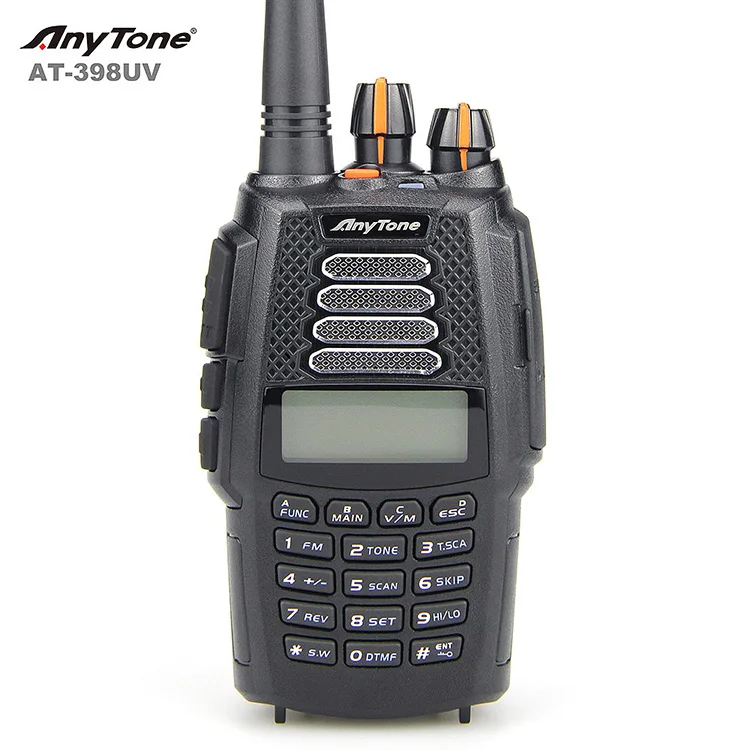 Anytone AT-398UV DUAL BAND Two Way Radio Portable Transceiver walkie talkie 5W radio