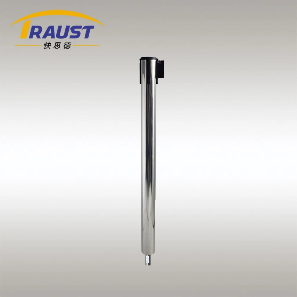Traust museum station theater custom line stainless steel q manager queue stand barrier post stanchions rope product for sale