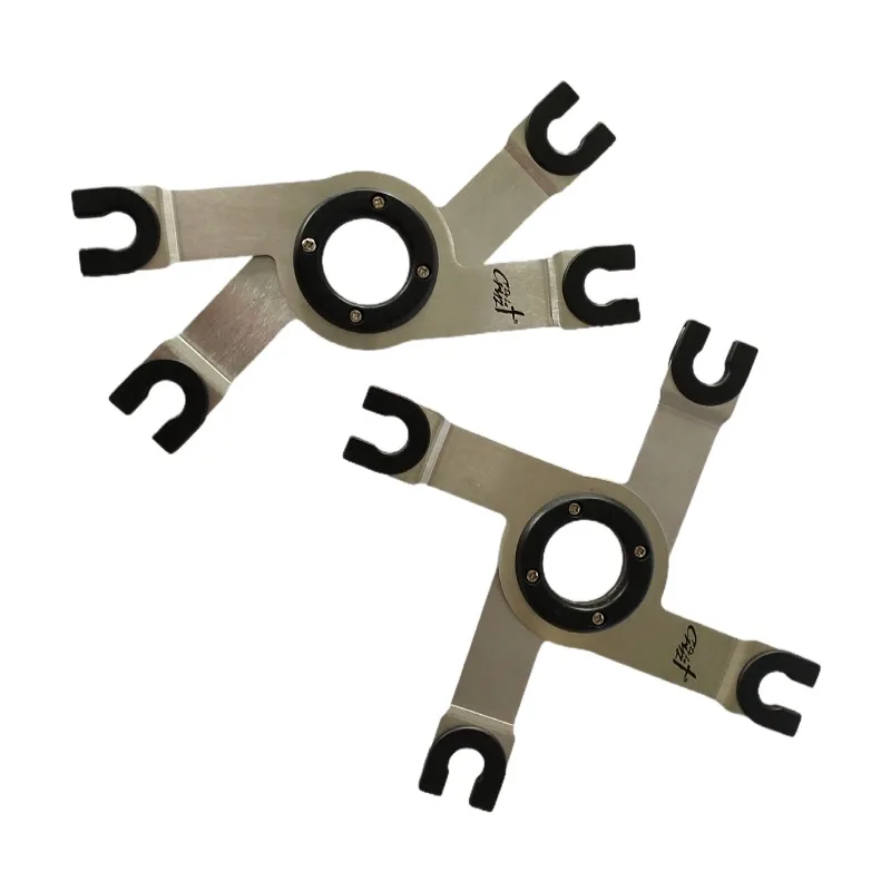 Мгновенная доставка, 4 стакана для бутылок вина и шампанского, складной держатель для бутылок из нержавеющей стали