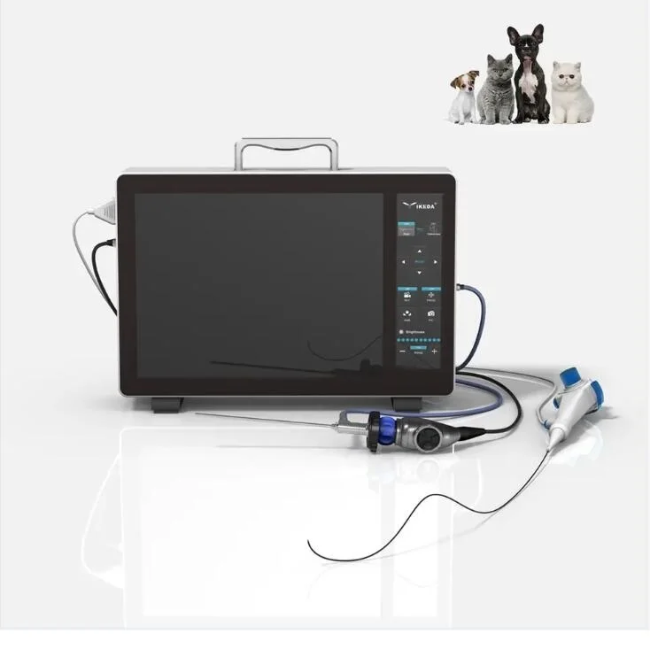 Гибкий ветеринарный эндоскоп HD для ветеринарной клиники ветеринарного оборудования AKX-9685H