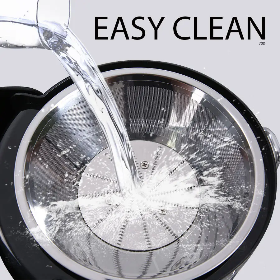 Cold Press Juicer, Juicer Machines for Vegetable and Fruit with Upgraded Juicing Technology, Powerful Quiet Motor, Easy to Clean