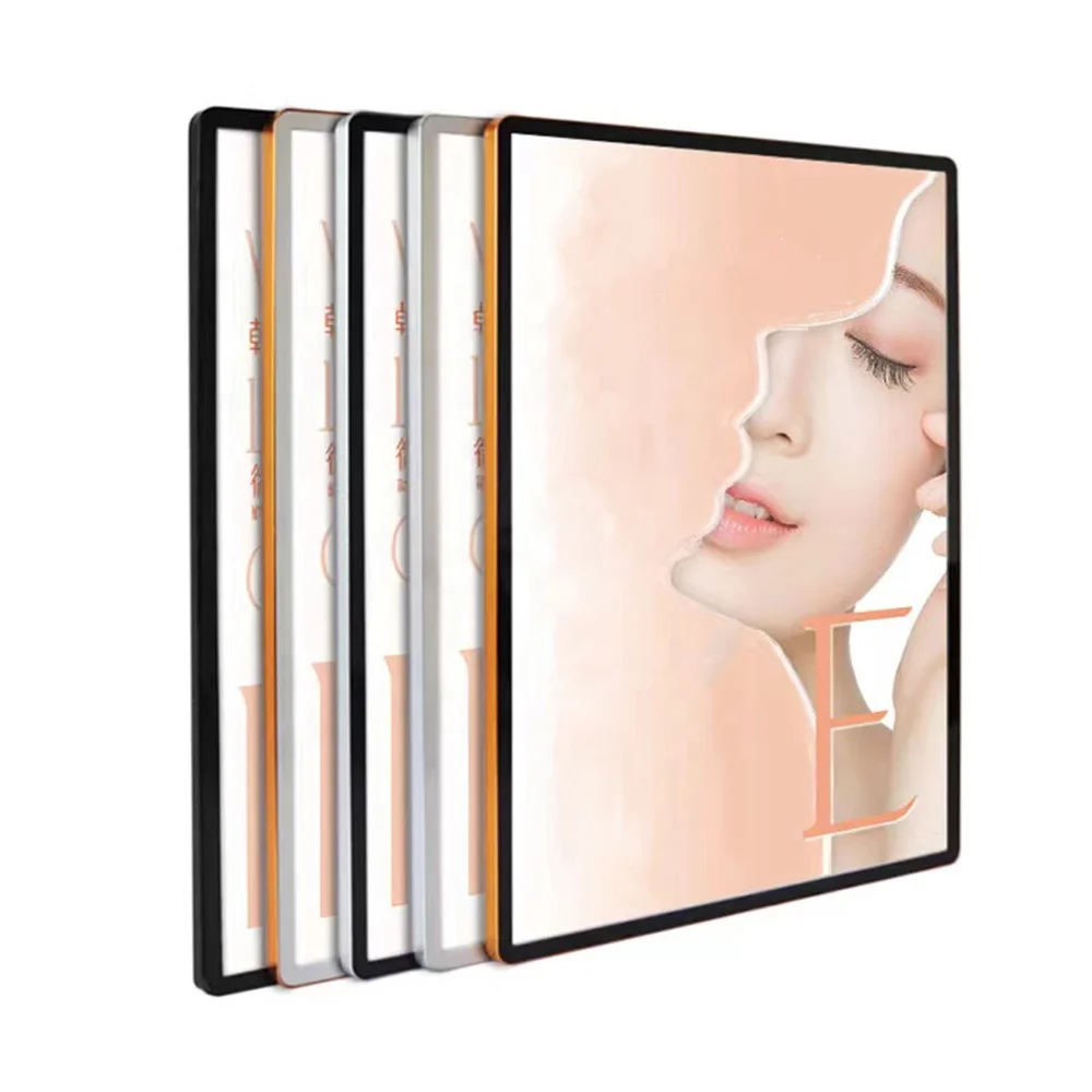 2025 wholesale wall mounted magnetic aluminium poster frame for advertising
