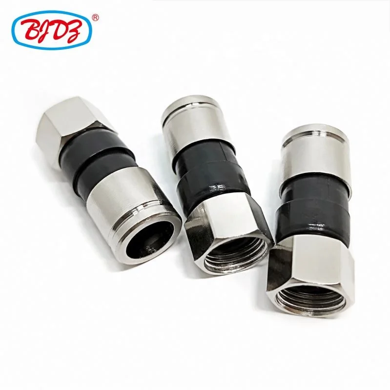 Hot Sell For RG6 Compression F Connector Coaxial Cable