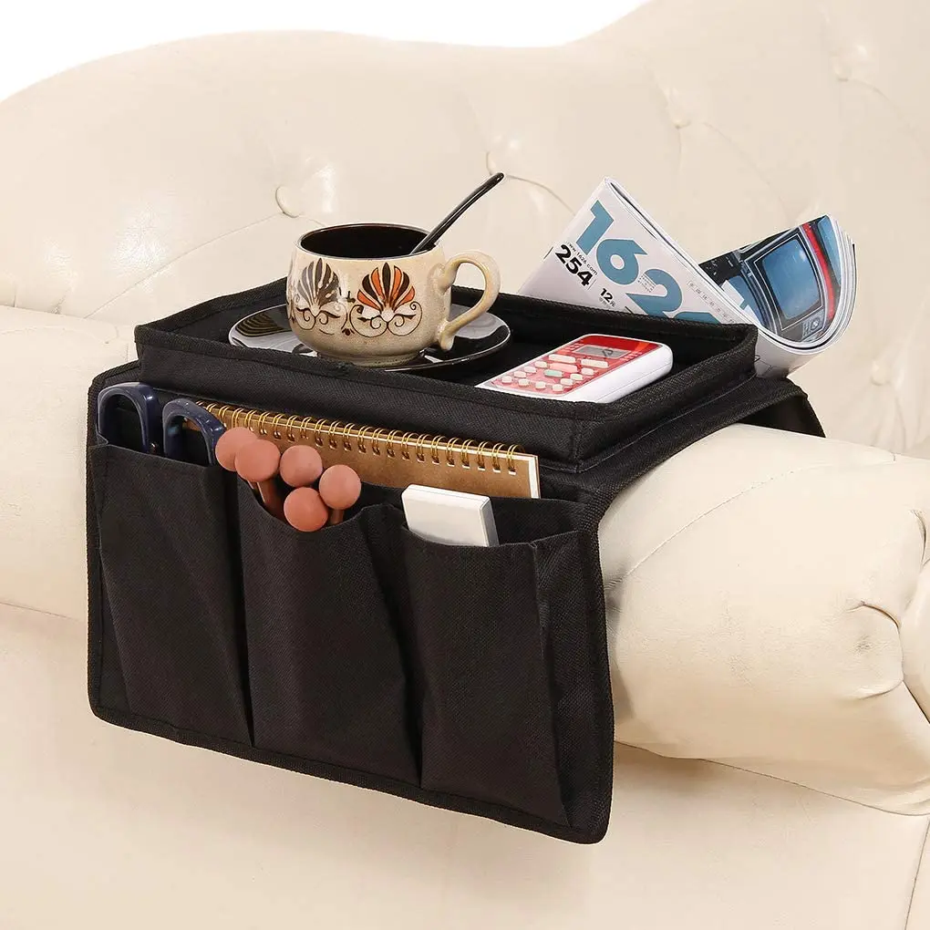 Wholesale home storage non-woven sofa, tea cup, magazine storage bag