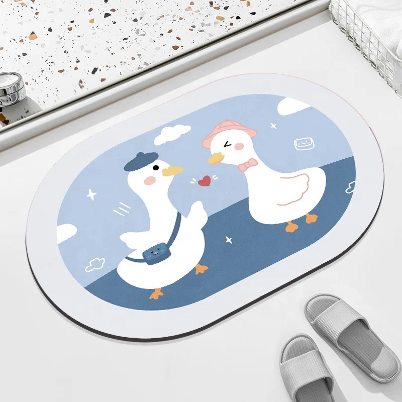 2024 модный мультяшный коврик для пола Коврик детской комнаты милый ползания игровой прикроватный ковер ванной напольный