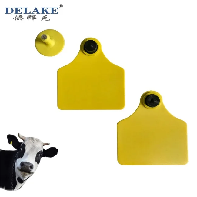Delake квадратная катушка антенны Rfid коровы уха бирка 106 UHF 860-960 МГц электронная Ушная с считывателем