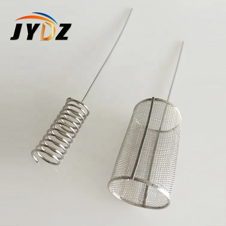 99.99% purity platinum mesh cylinder and coil electrode