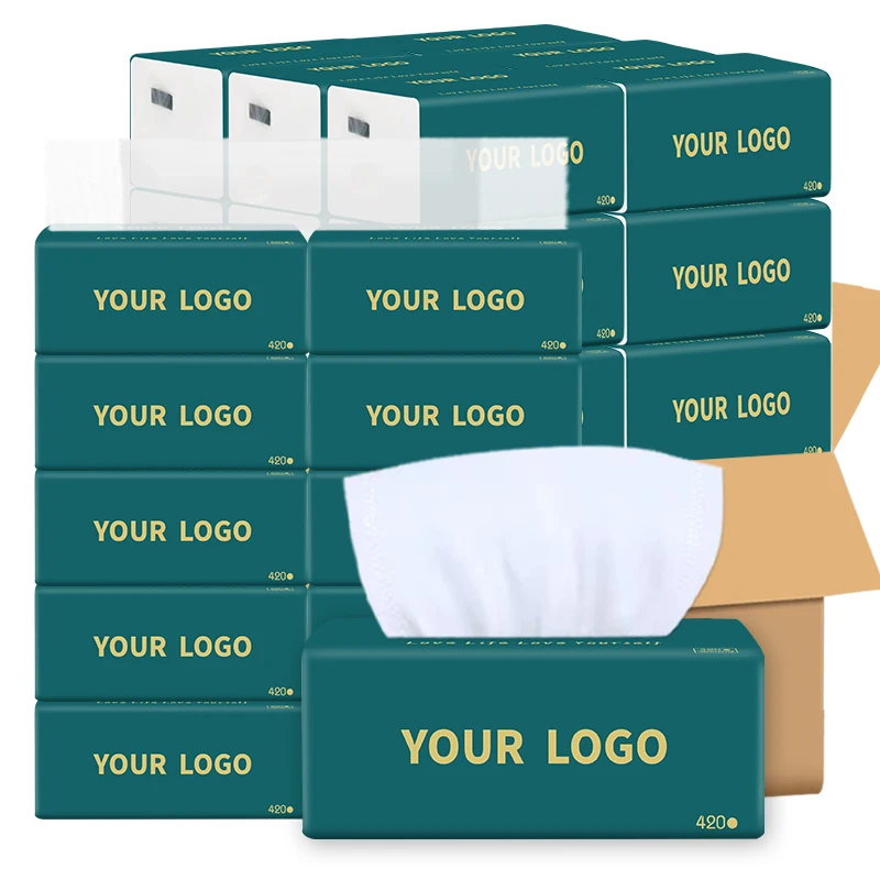 Oem Direct Sales Of Disposable Ultra Soft Facial Tissues To Sell Customized Printed Facial Tissues