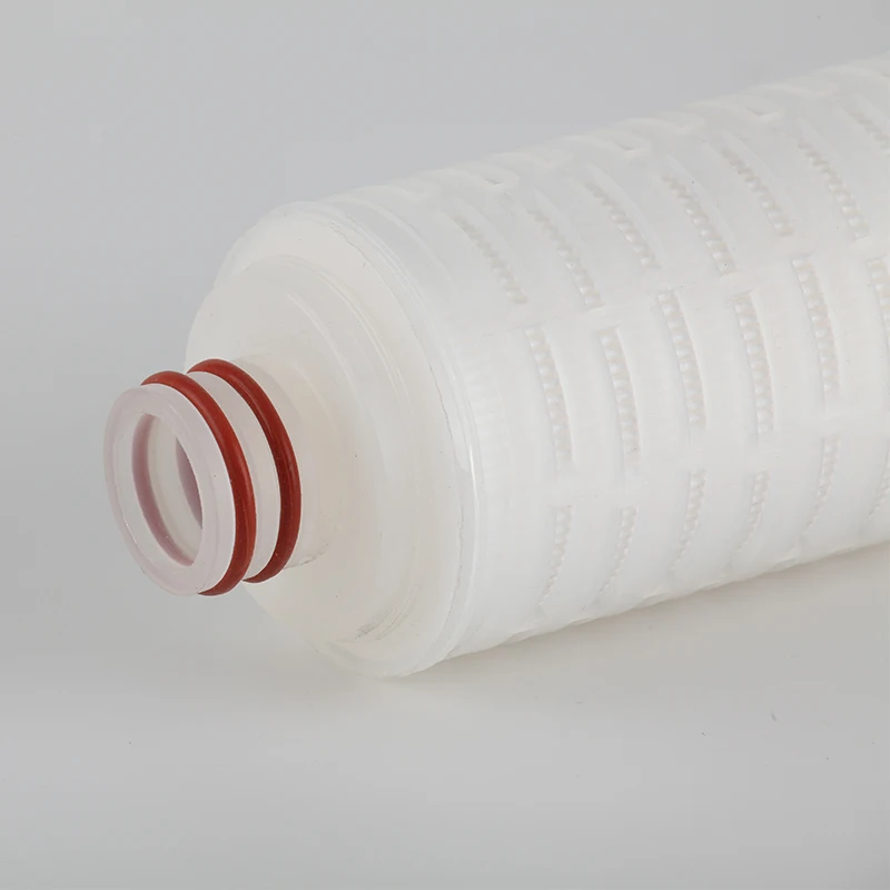 1 micron 5 inch filter cartridge autoclavable Filter PES Membrane Pleated Filter Industrial Filtration For Liquid Filtration