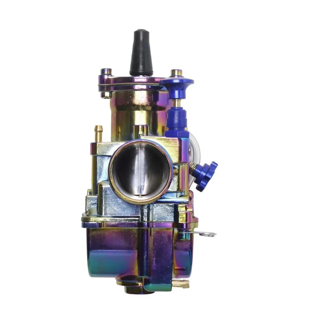 JFG For PWK 24 26 28 30 32 34 Colorful For Keihin PWK Motorcycle Carburetor Racing 90cc-250cc