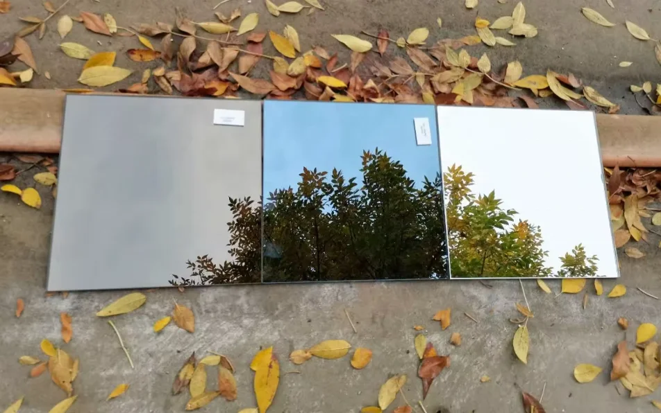 2024 New High Quality One Two Way Mirror Glass Hot Selling for Exterior Decoration Bulletproof Curtain Wall Bathroom Application