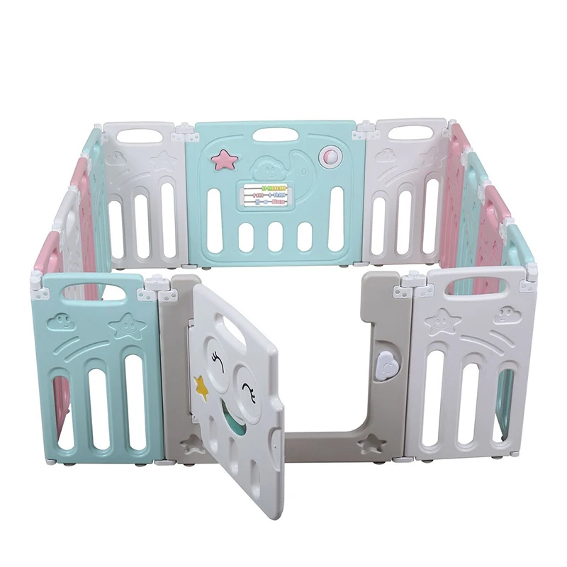 
High Quality Kids Multifunction Playground Children Colorful China Game Plastic Small Fence 