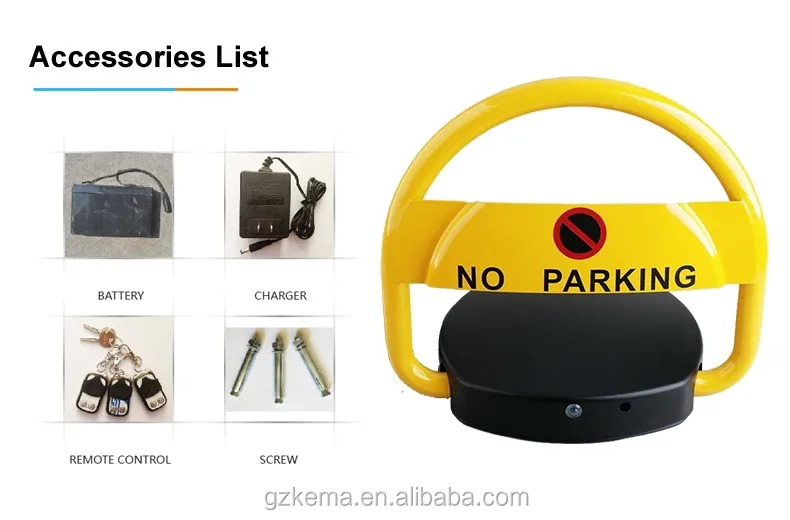 Ведущая компания COMA, автоматический парковочный барьер с питанием от батареи и солнечных батарей