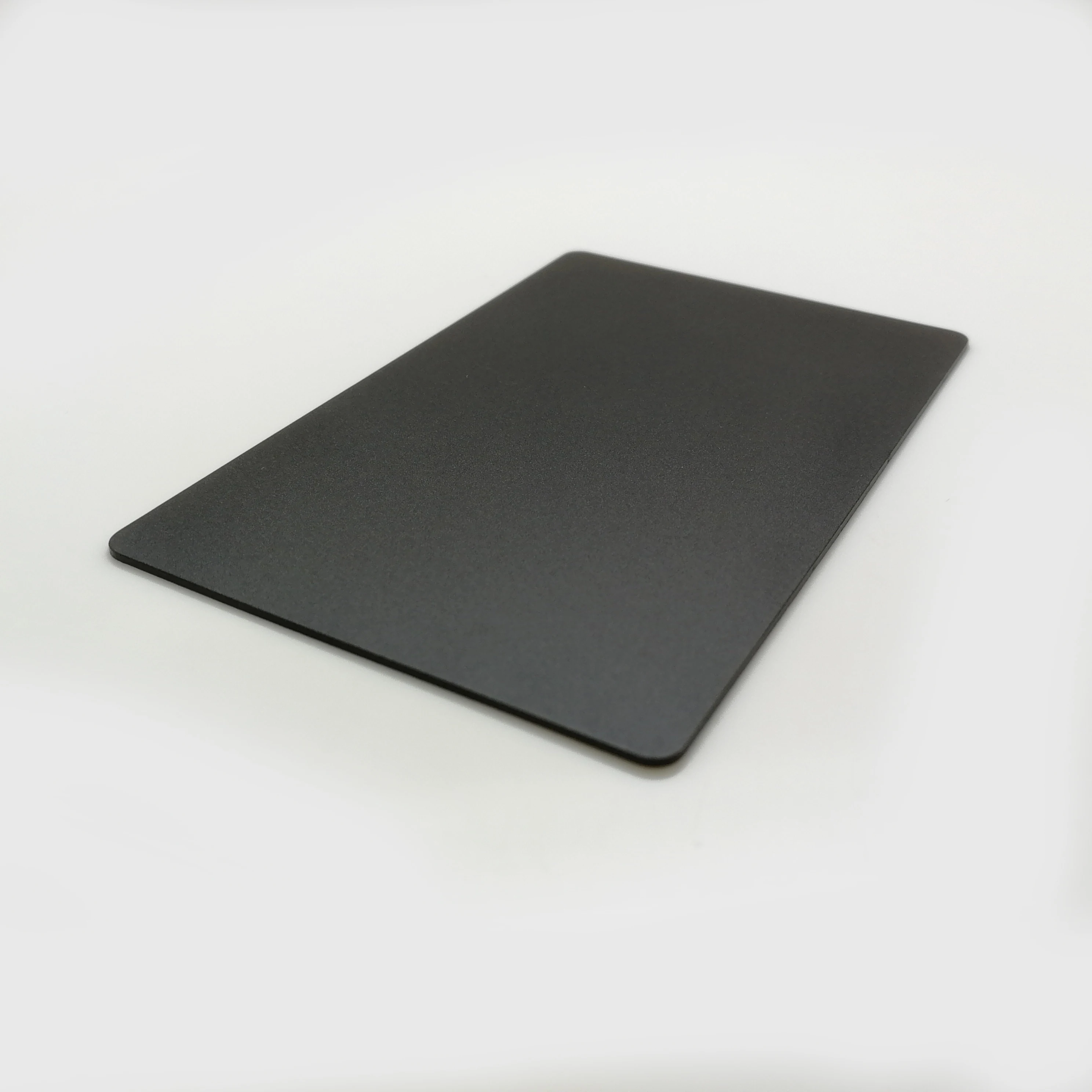 
High-end custom blank metal credit card wallet high quality black metal business id card 