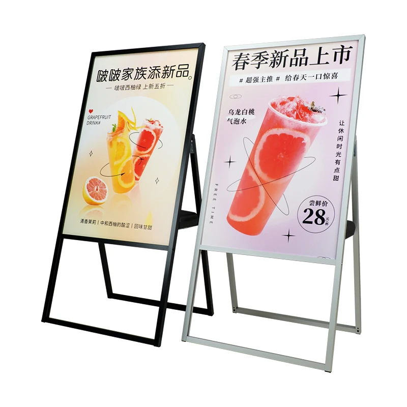 outdoor board poster stand with water base a stand selling things displayside iron poster stand advertising