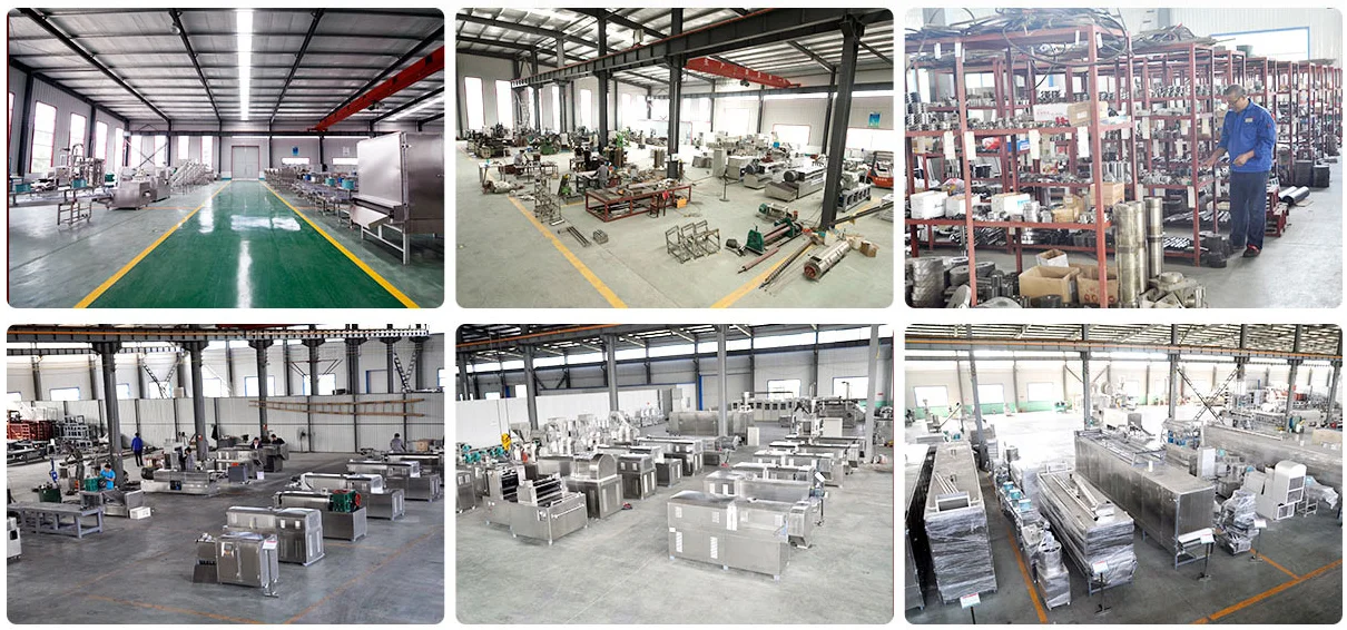 Capacity 180kg/h Automatic Oats Corn Flakes Making Extruder Machine Breakfast Cereals Production Line