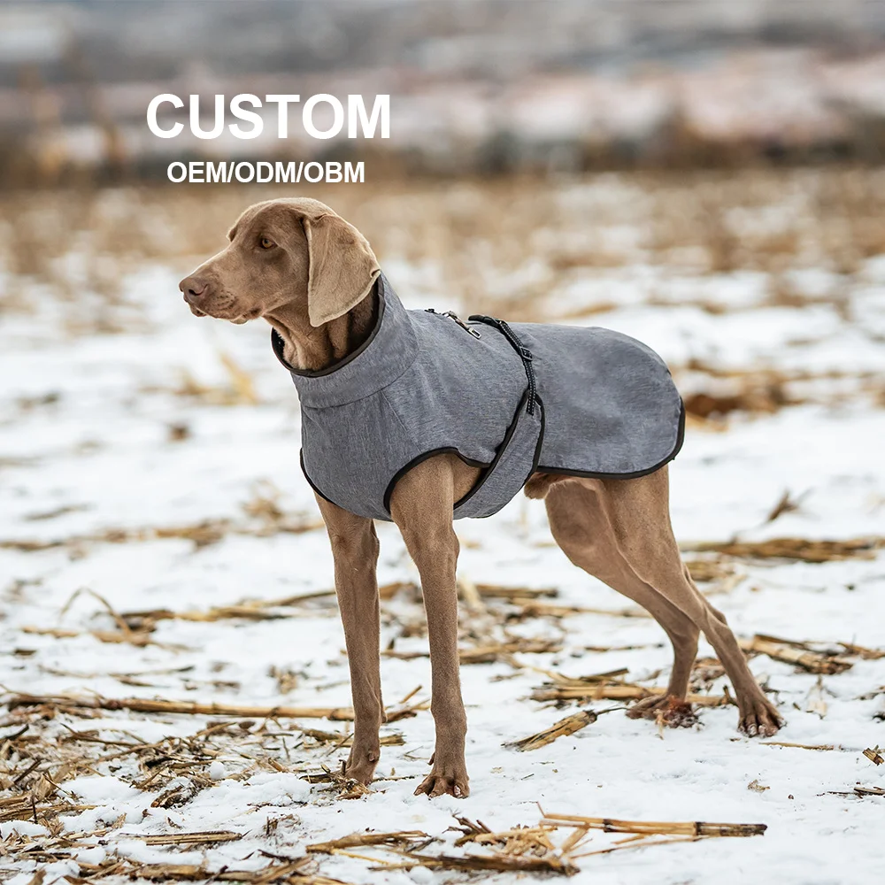 Luxury Comfortable Dog Jacket Waterproof Detachable Pet Clothes Outdoor Warm Dog Coats