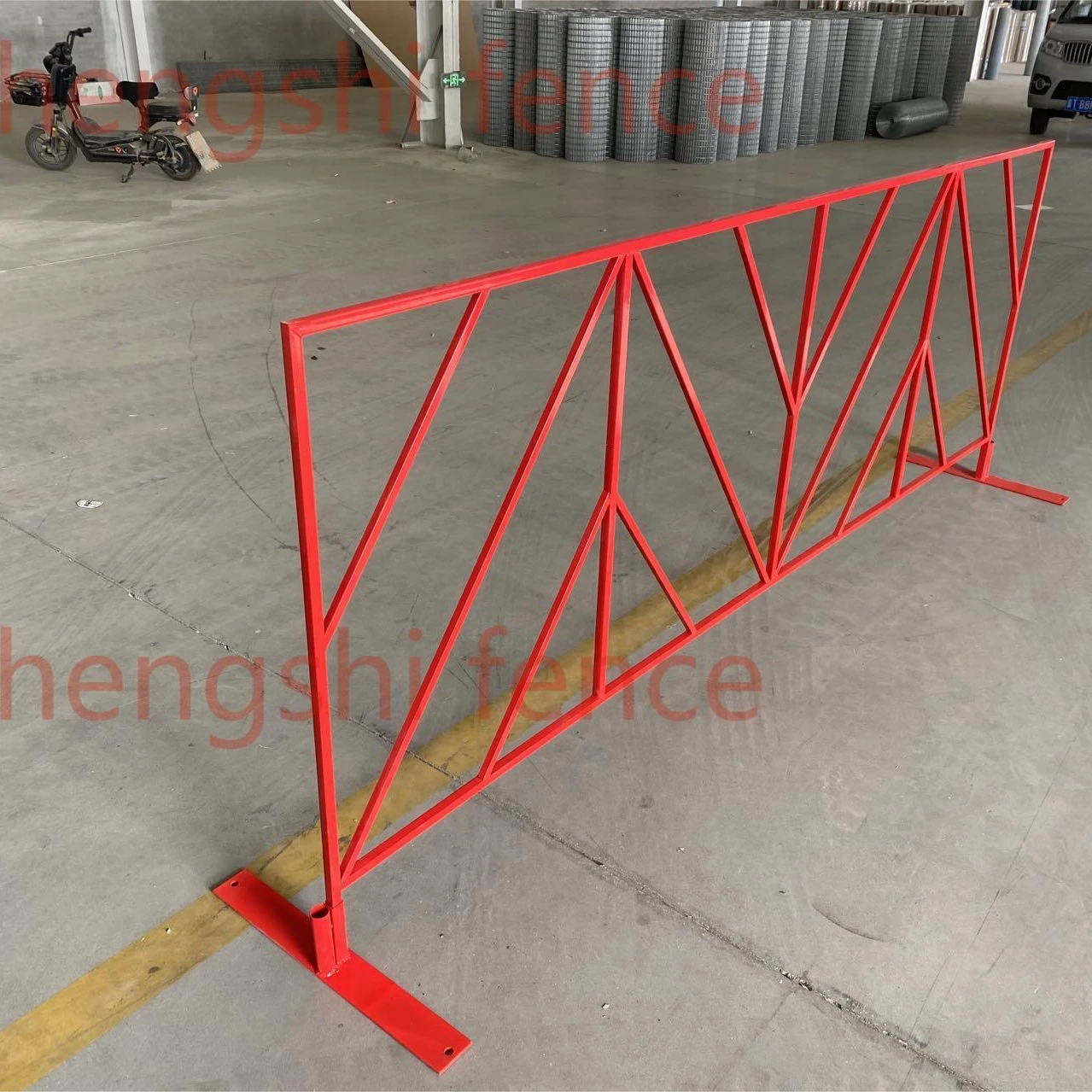 Road concert sport events barricades fence panel / crowd control barrier fence panel / temporary fence for pedestrian