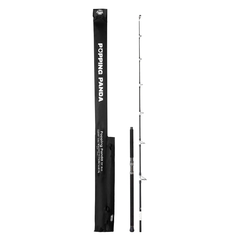 ECOODA PANDA Series PDP 80 Popping Rod 60g-140g Fishing Rod 30kg Drag Power Baitcasting Fishing Rod