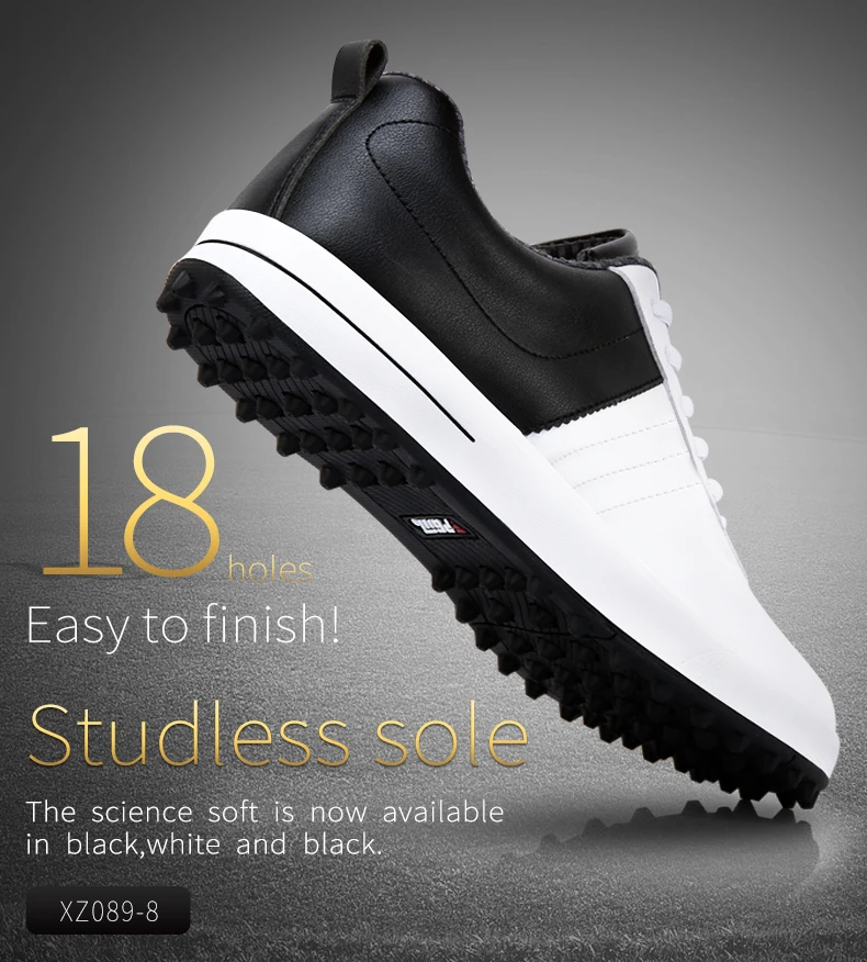 PGM XZ089 Golf wholesale Shoes OEM Black White For Men