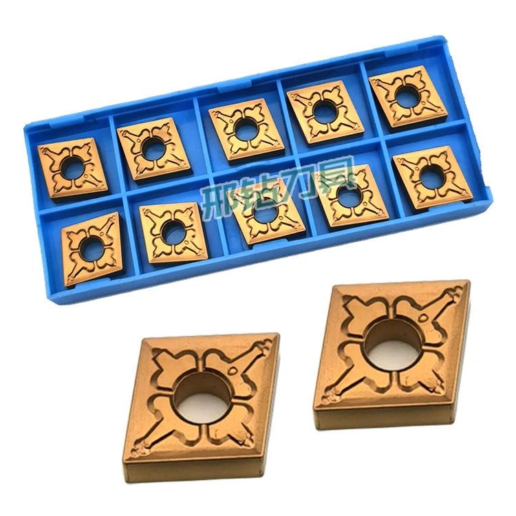 iso standard carbide inserts CNMG120404-DF External Turning Tool CNMG120408-EM For Steel Machining YBC252