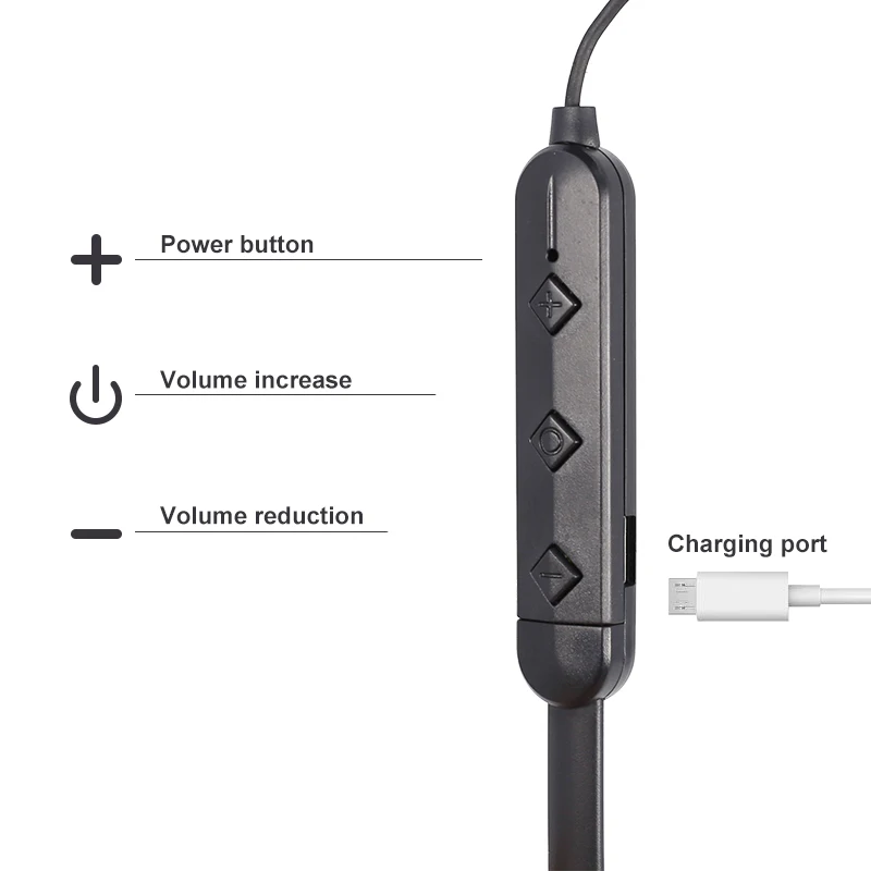 
Magnetic type behind the neck headphone over ear lightweight headphones wireless neck band headphone 