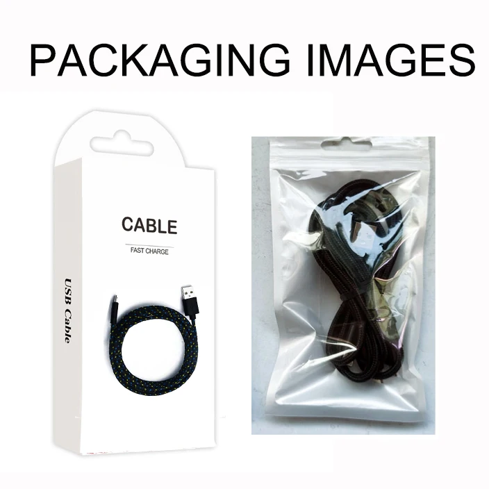 Nylon Braided Usb 2.0 Type C Charger Cable 2a Fast Micro Usb Charging Usb Data Cables