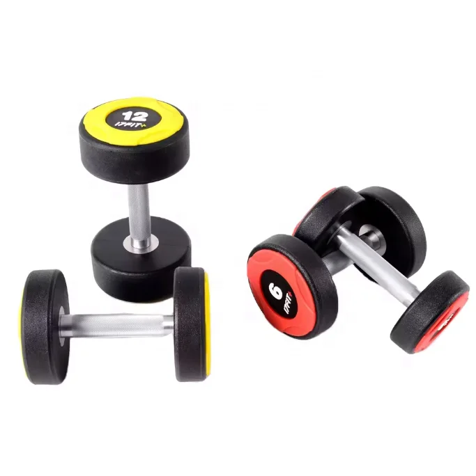 popular high quality free weight round shape CPU dumbbell