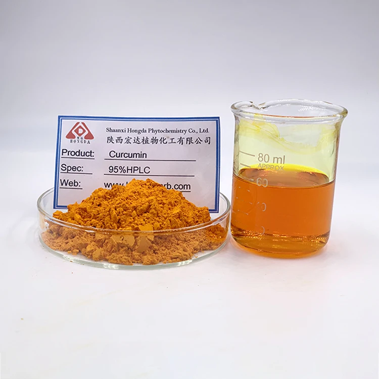 Поставка HONGDA лидер продаж экстракт корня куркумы органический порошок 95%