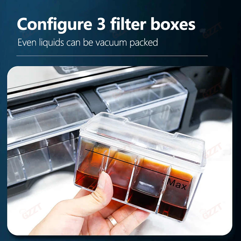 Heavy Duty Vacuum Food Sealer Double Pumps Vacuum Packing Machine Foodsaver Vacuum Sealer Bags Rice Brick Packing Machine