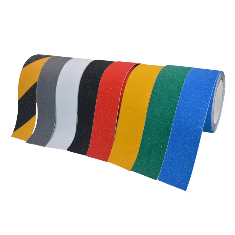 Factory Wholesale Adhesive Paper & Film Traction Mouse Grip Tape Anti Slip Tape For Stairs For Swimming Pools