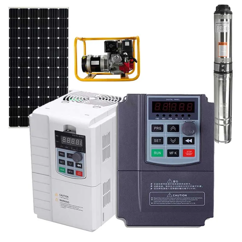 2.2KW to 30KW Three Phase DC/AC Input to AC Output MPPT Controller Solar Water Pump Inverter for Submersible and Surface Pump