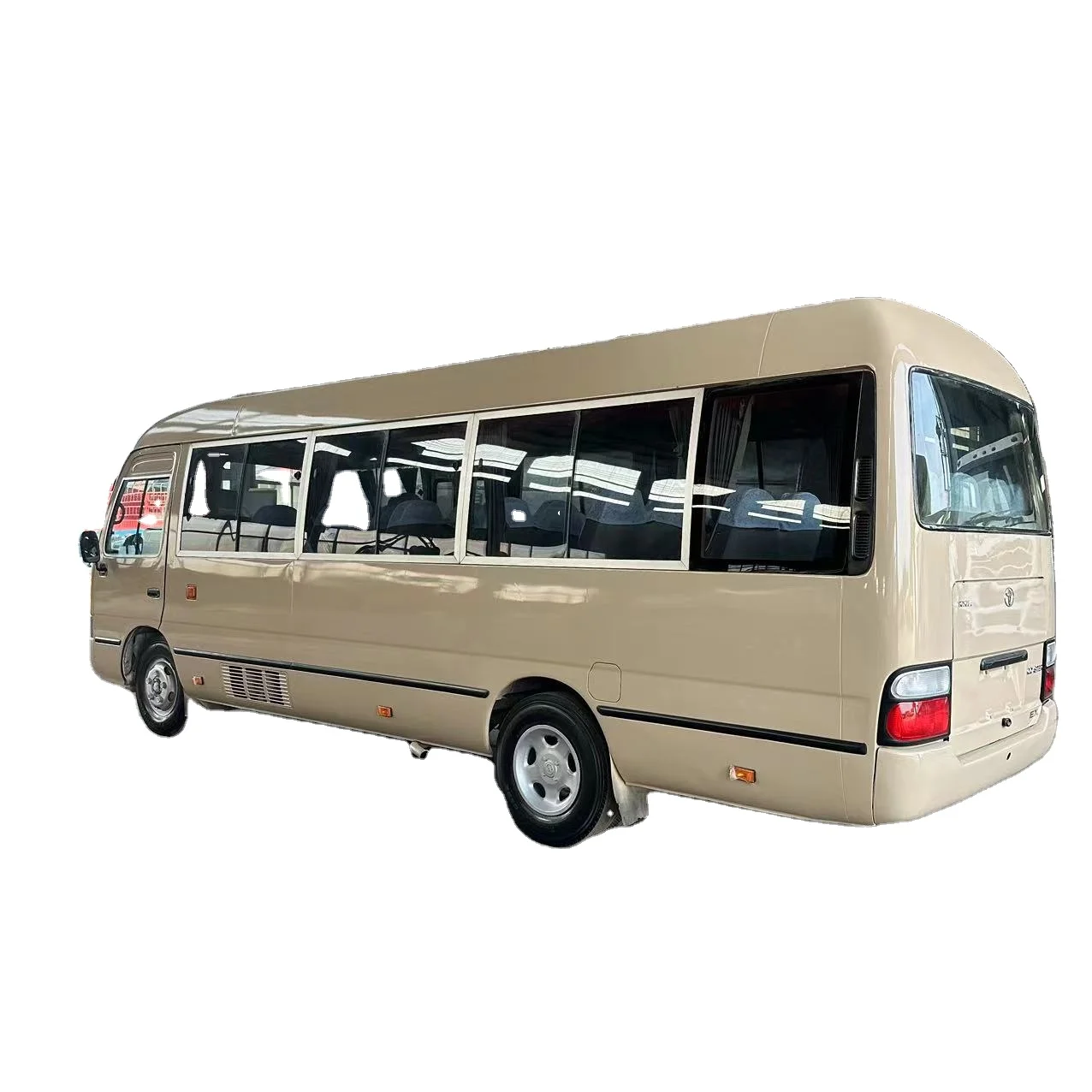 Левый привод, 23 сиденья, бензин, бензин, б/у, Toyota Coaster, автобус для продажи