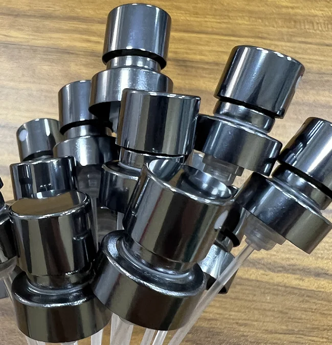 Factory directly 13mm 15mm 18mm 20mm Metal anodizing crimpless perfume mist spray pump